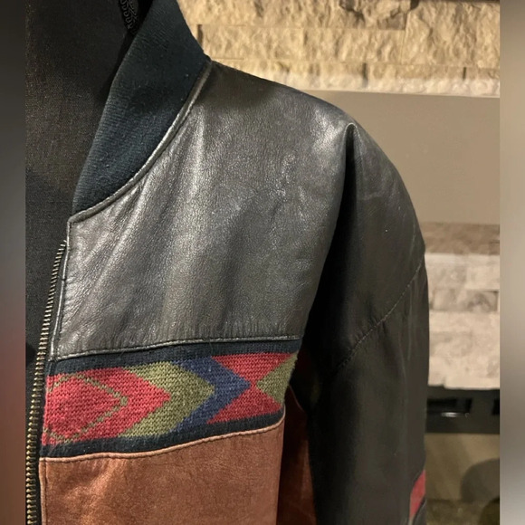 Phase 2 size Large Man's leather jacket - Picture 5 of 14